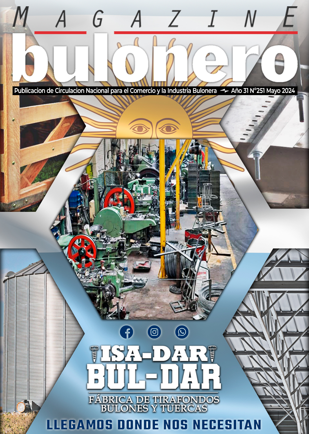 Tapa Magazine Bulonero Isa-Dar Mayo 2024